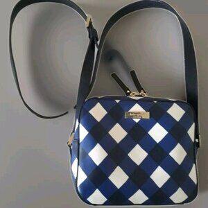 Kate Spade NY Gingham Crossbod Bag.